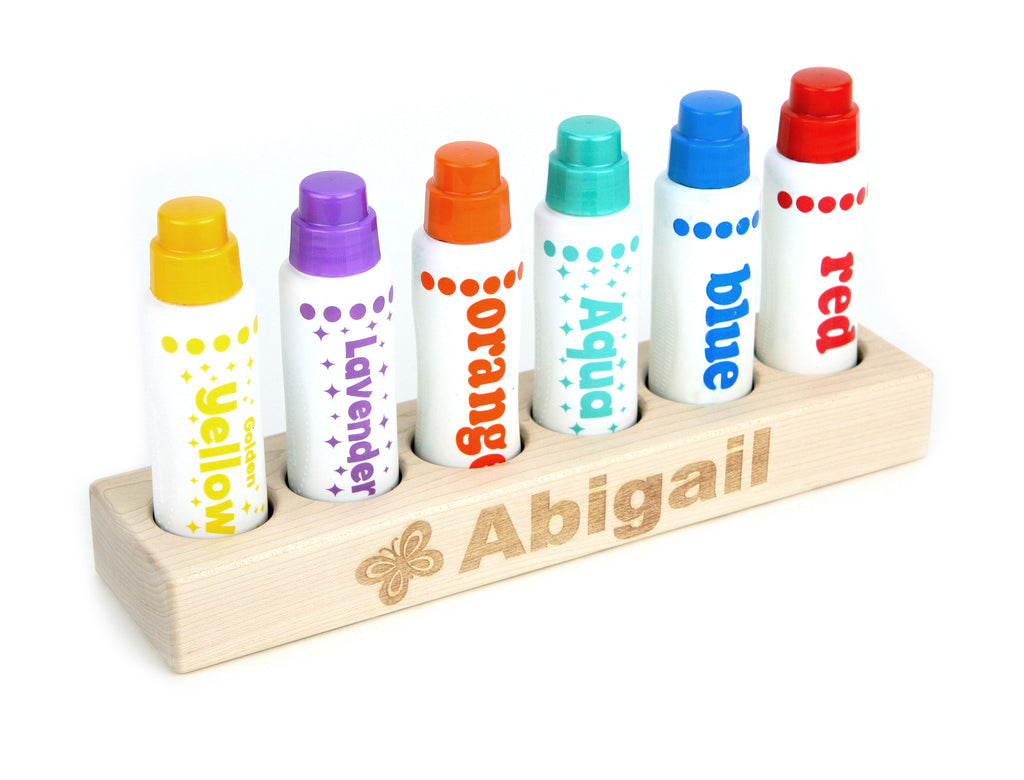 Personalized Maple Dot Art Holder