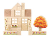 LIMITED! Autumn Flower Pillars 2 pc. Gem Block Set