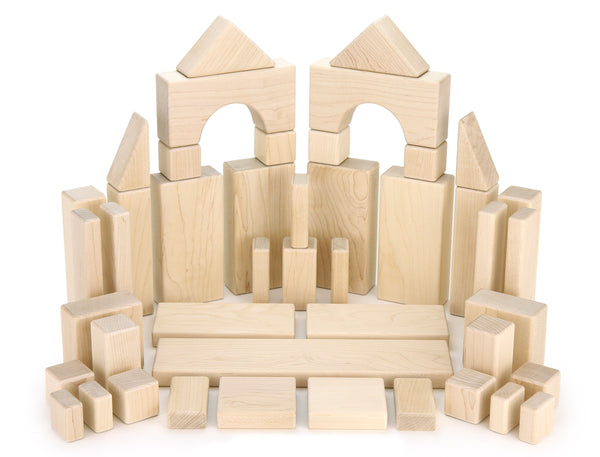 45 pc Beginner Set Maple Building Blocks - Everwood Friends