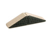 LIMITED! 2x1 Black Shingle Roof 2 pc. Double-Sided Triangle Building Blocks