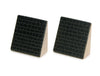 LIMITED! 2x2 Black Shingle Roof 2 pc. Slant Building Blocks