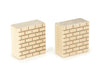 2 pc. 2x2 Bricks Building Blocks