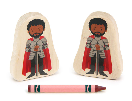 Captain of the Guard - 3.25" Double-sided 1:24 Scale Maple Figure