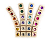 24 pc. Cube Gem Blocks