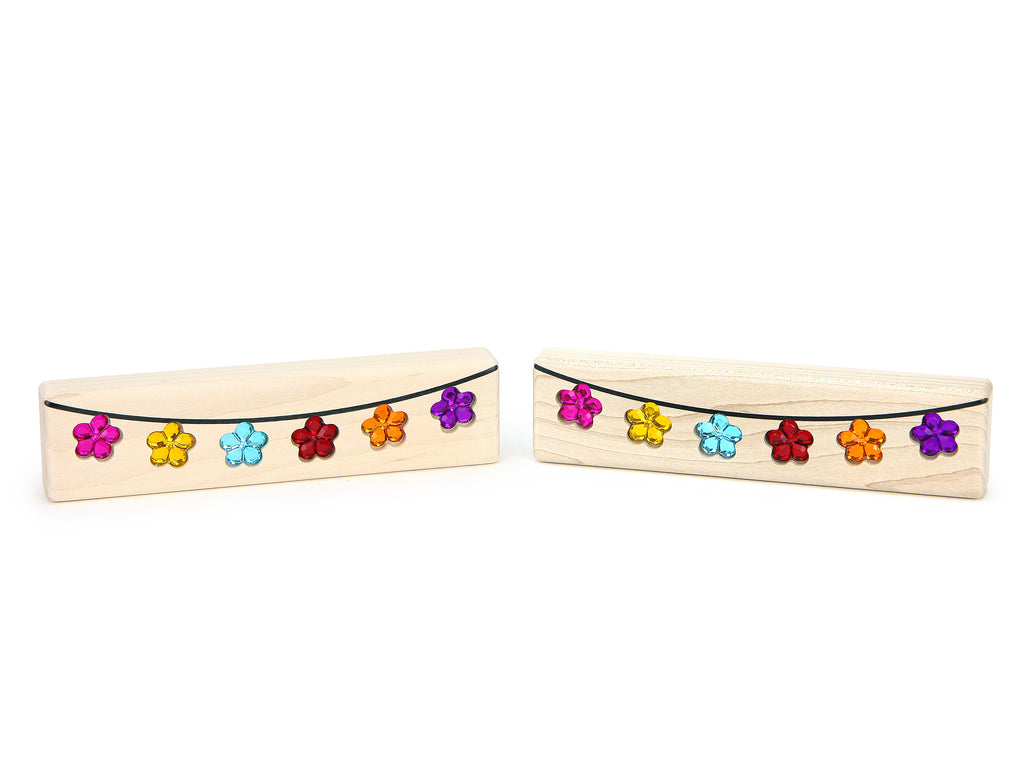 LIMITED! Día de los Muertos Flower Banner 2 pc. Gem Block Set