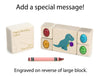 5 pc. T-Rex Dinosaur Gem Message Blocks