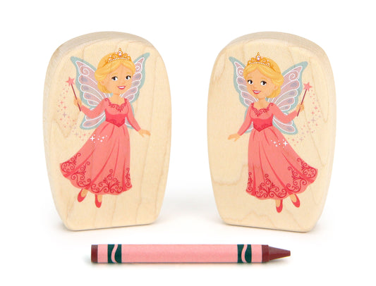 Fairy Godmother - 3.75" Double-sided 1:24 Scale Maple Figure