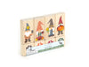 LIMITED! Fall Gnomes 8 pc. Gem Block Set