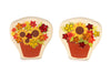 LIMITED! Autumn Flower Pot 2 pc. Gem Block Set