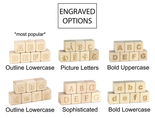 28 pc. Alphabet Blocks Baby Shower Activity Kit