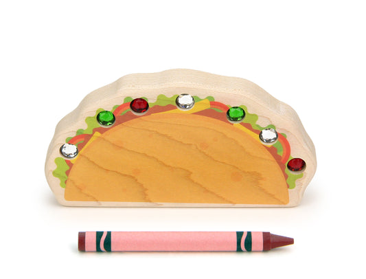 LIMITED! Taco - Food Shape Gem Block