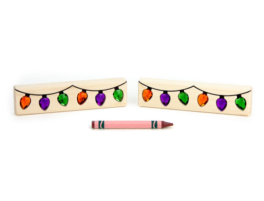 LIMITED! Halloween Lights 2 pc. Gem Block Set