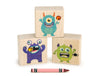 LIMITED! Halloween Monsters 3 pc. Gem Block Set