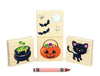 LIMITED! Halloween Night 4 pc. Gem Block Set
