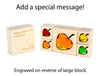 LIMITED! Autumn Leaf 5 pc. Gem Message Blocks
