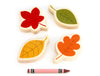 LIMITED! Autumn Leaves 4 pc. Shape Block Set