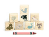 Little Arctic Animal Friends 8 pc. Building Block Set