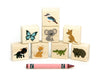 Little Australian Outback Friends 8 pc. Building Block Set