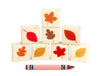 LIMITED! Little Autumn Leaves 8 pc. Building Block Set
