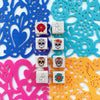 LIMITED! Little Día de los Muertos 8 pc. Building Block Set