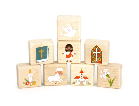 LIMITED! Little Easter 8 pc. Building Block Set