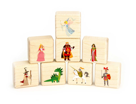 Little Fairytale 8 pc. Building Block Set