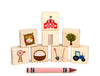 Little Farmyard 8 pc. Building Block Set