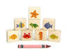 Little Ocean Friends 8 pc. Building Block Set