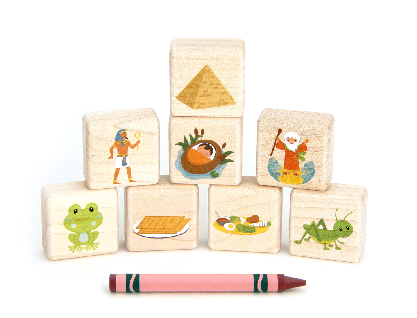 Little Passover 8 pc. Building Block Set