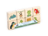 Little Rainforest Animal Friends 8 pc. Building Block Set
