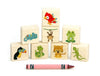 Little Rainforest Animal Friends 8 pc. Building Block Set
