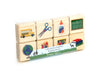 LIMITED! Little School Supplies 8 pc. Building Block Set