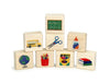 LIMITED! Little School Supplies 8 pc. Building Block Set