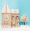 2 pc. 2x1 Double-Sided Bricks Building Blocks