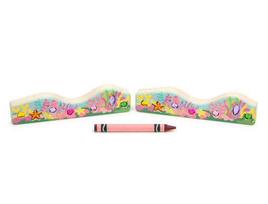 LIMITED! Sparkling Coral Reef 2 pc. Gem Block Set