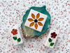 LIMITED! Autumn Sunflower 3 pc. Gem Message Blocks