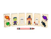 LIMITED! Halloween Trick-or-Treaters 8 pc. Gem Block Set