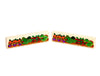 LIMITED! Vegetable Garden 2 pc. Gem Block Set