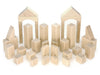 34 pc. Jr. Builder Set Maple Building Blocks