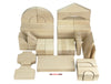 78 pc Classroom Set Maple Unit Blocks