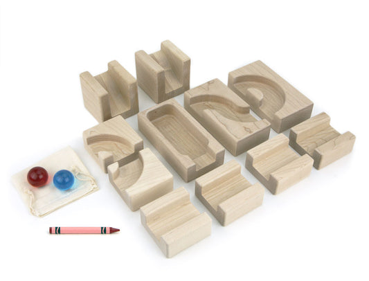 11 pc. Junior Ball Run Unit Block Set