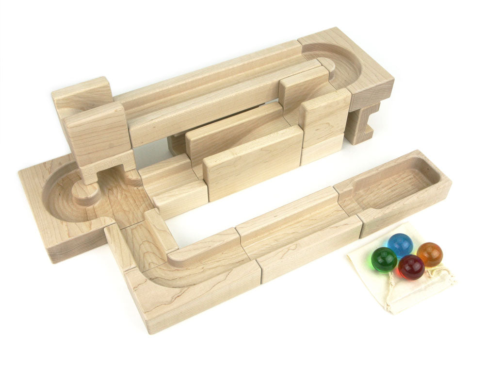 15 pc. Beginner Ball Run Unit Block Set