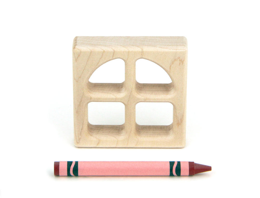 2x2 Arch-Paned Window Unit Building Block