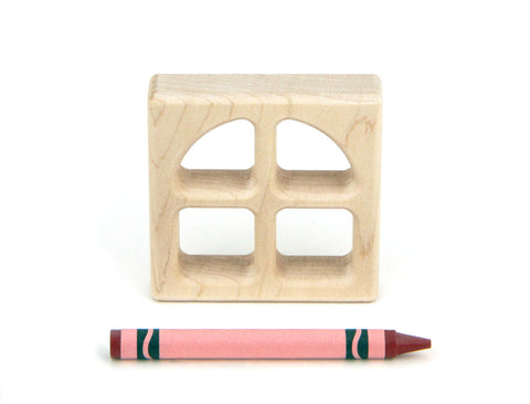2x2 Arch-Paned Window Unit Building Block