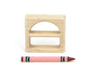 2x2 Arch Window Unit Building Block