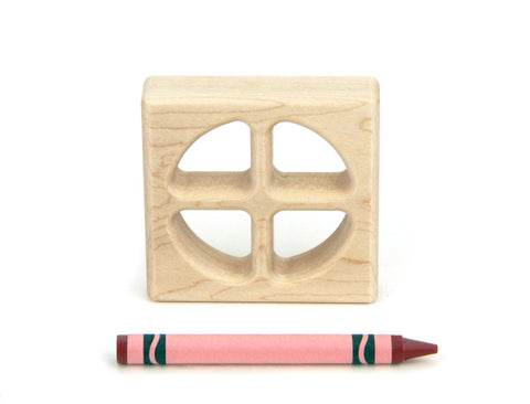 2x2 Round-Paned Window Unit Building Block
