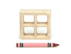 2x2 Square-Paned Window Unit Building Block