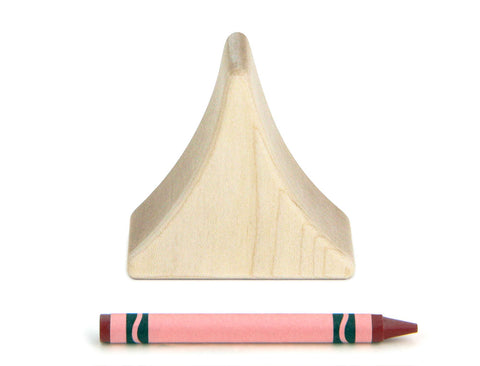 2x2 Curved Roof Peak Building Block
