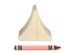 2x2 Curved Roof Peak Building Block
