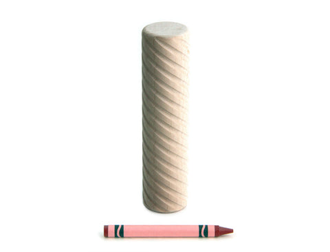 4x1 Spiral Cylinder Unit Building Block